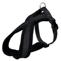 Trixie Postroj Premium Podšitý Čierny - S