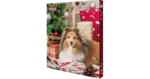 Adventný kalendár pre psov, 30x34x3, 5cm